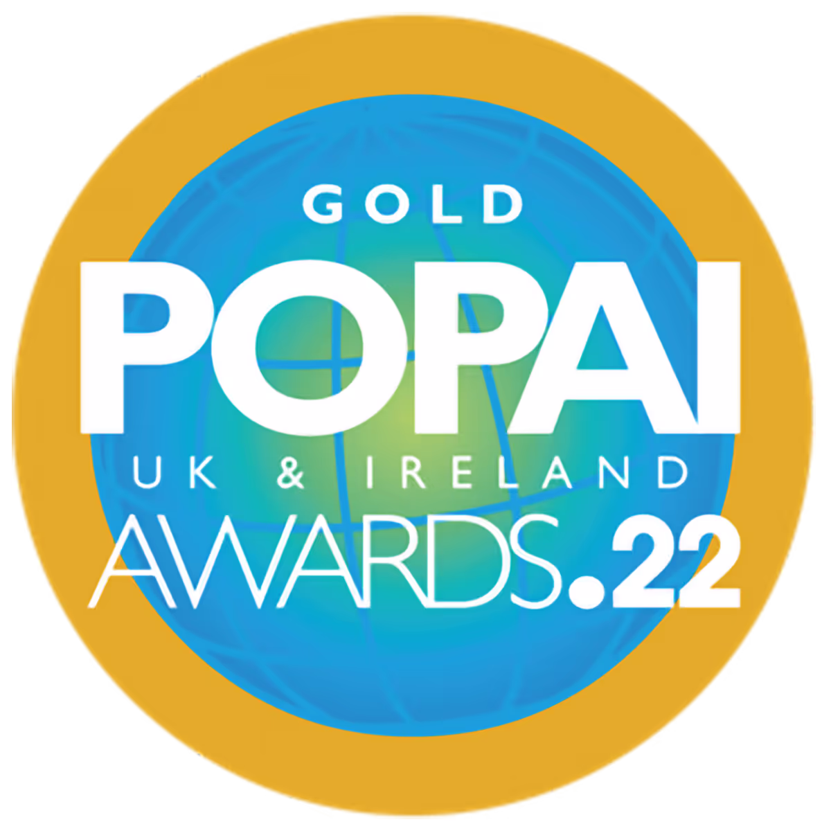 POPAI 2022 Gold Award.